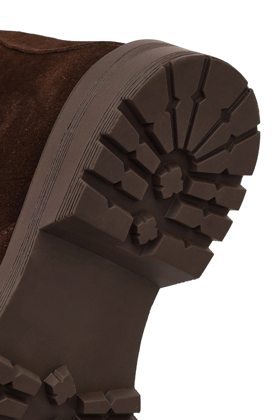 Women's Brown Suede Leather Boots