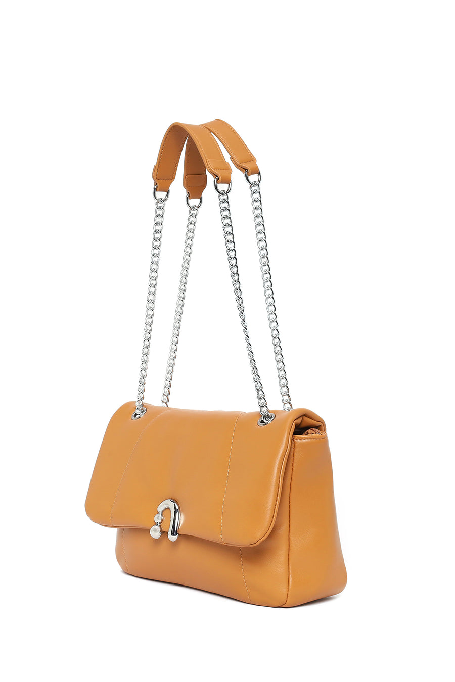Women's Beige Classic Shoulder Bag