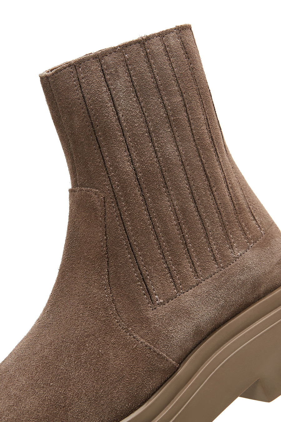 Women's Suede Leather Chelsea Boots