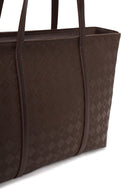 Woman Brown Printed Shoulder Bag | Derimod