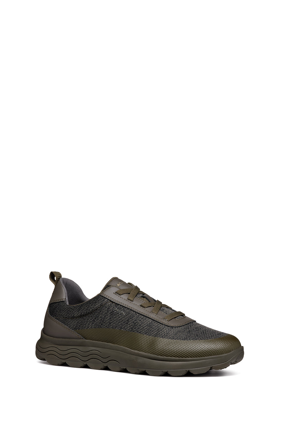 Geox Men's Green Spherica Lace-Up Sneakers