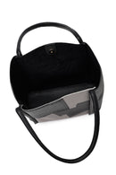Women's Black Printed Shoulder Bag | Derimod