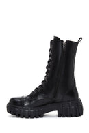 Women's Black Leather Boots | Derimod