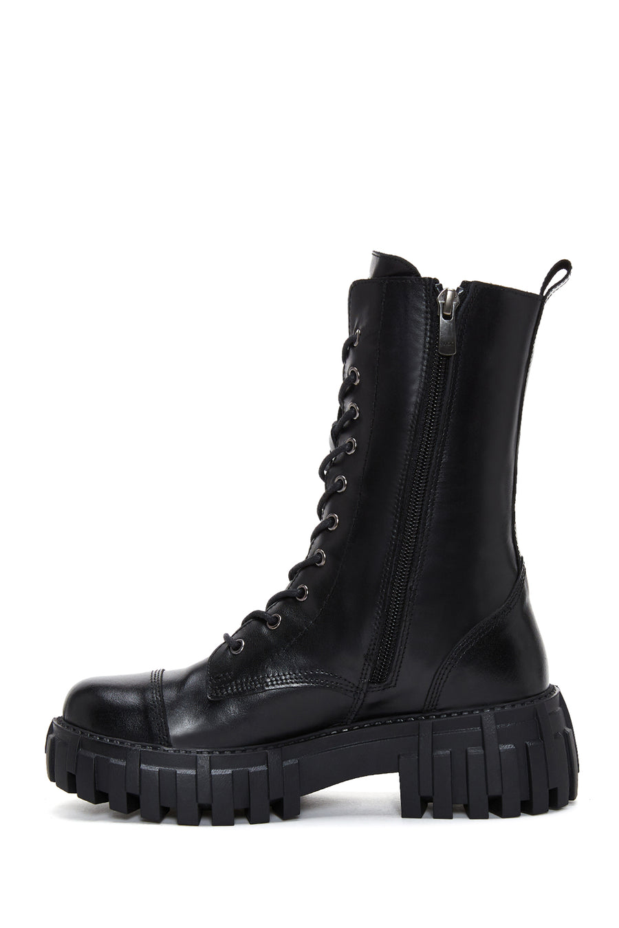 Women's Black Leather Boots