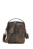Men's Mink Leather Messenger Bag | Derimod