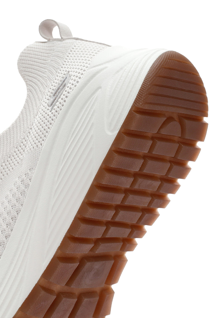 Skechers Women's White Bobs Sparrow 2.0 Allegianca C Lace-Up Sports Sneaker