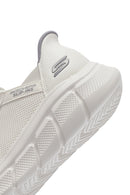 Skechers Women's White Bobs B Flex - Fan Fav Chunky Sole Fabric Sneakers | Derimod