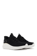 Skechers Women's Black Bobs B Love-True Delight Lace-Up Chunky Sole Sneakers | Derimod
