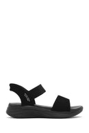 Skechers Women's Black Ultra Flex 3.0 - Summerville Chunky Sole Sandals | Derimod