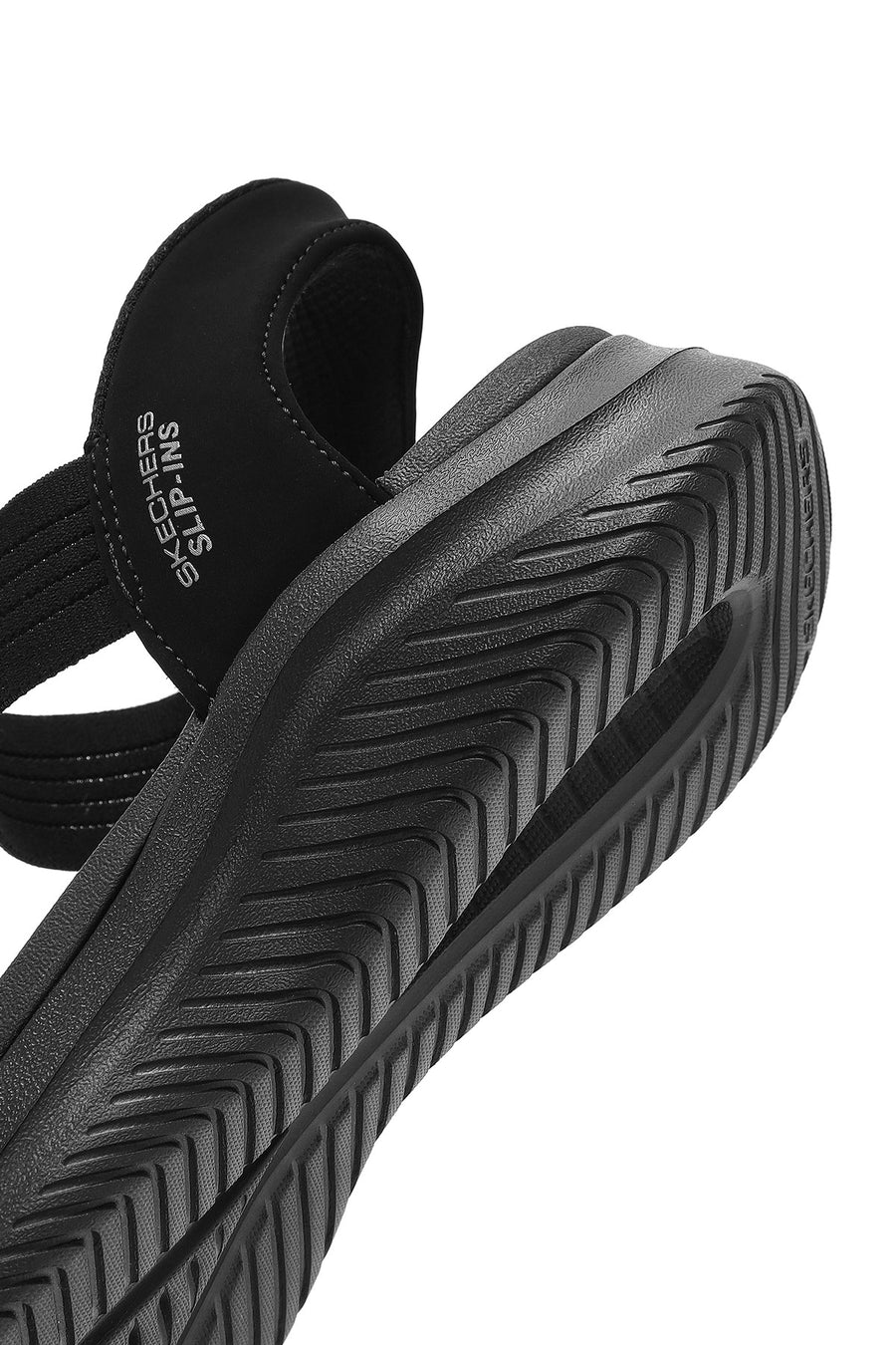 Skechers Women's Black Ultra Flex 3.0 - Summerville Chunky Sole Sandals