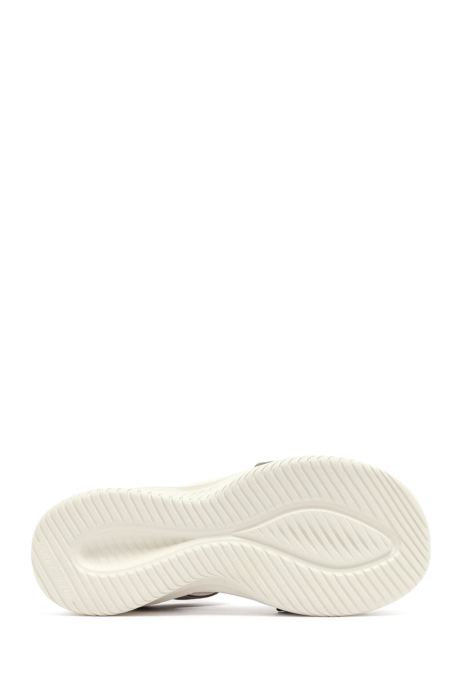 Skechers Women's Beige Ultra Flex 3.0 - Summerville Chunky Sole Fabric Sandals