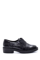 Women's Crocodile Patterned Masculine Shoes | Derimod