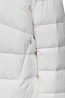 Geox Women's White W Dalyla Hooded Jacket | Derimod