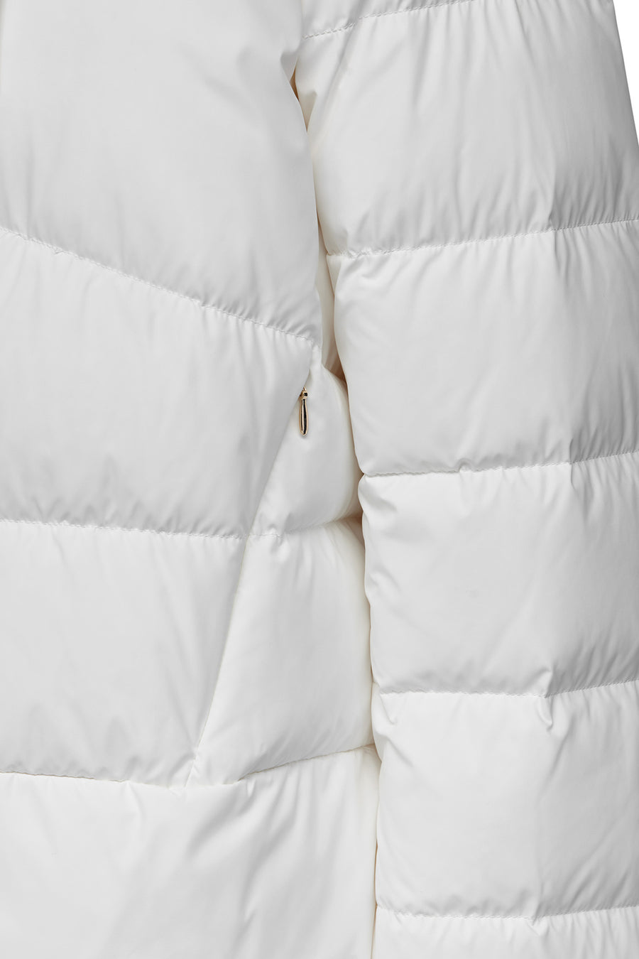 Geox Women's White W Dalyla Hooded Jacket