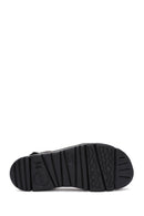 Camper Women's Black Oruga Up Thick Soled Sandals | Derimod