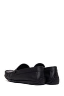 Erkek Siyah Deri Loafer | Derimod