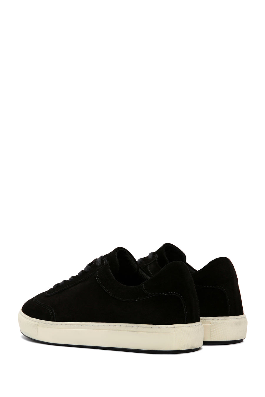 Erkek Siyah Süet Deri Sneaker