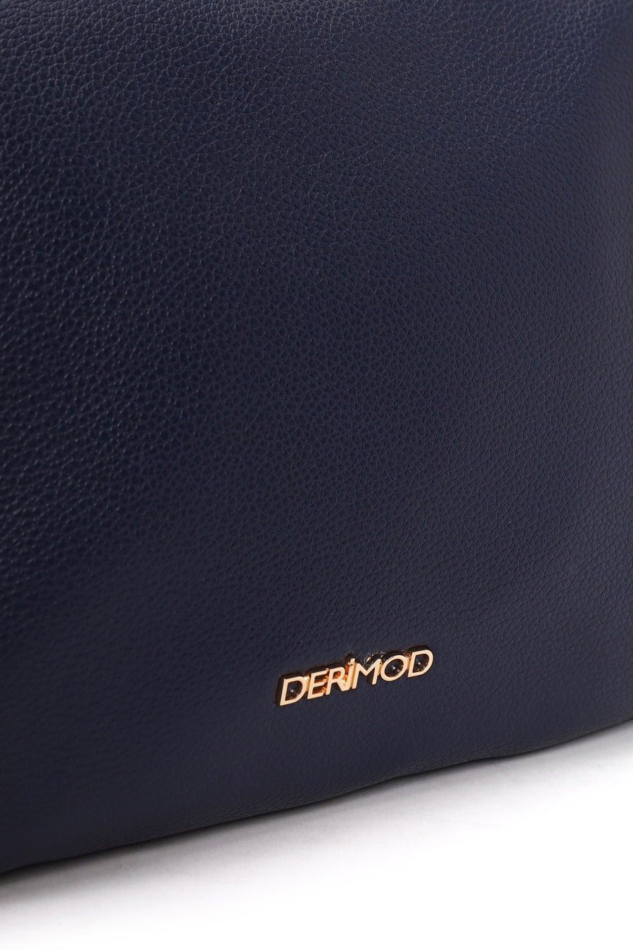 Woman Navy Crossbody Bag with Accessory Details