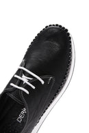 Women's Black Leather Comfort Shoes | Derimod