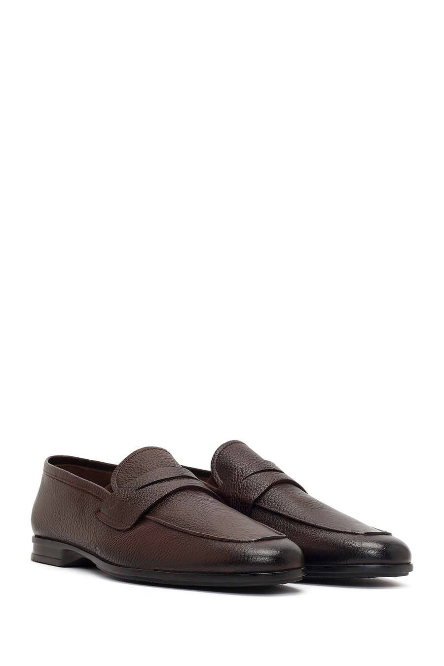 Men's Brown Leather Classic Loafer