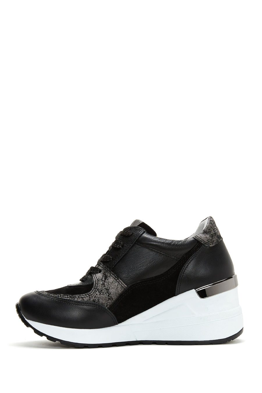 Kadın Deri Yüksek Taban Sneaker