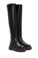 Women's Black Leather Boots | Derimod