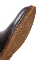 Men's Brown Leather Casual Chelsea Boots | Derimod