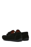 Erkek Siyah Süet Deri Casual Loafer | Derimod