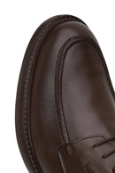 Male Brown Lace-Up Leather Casual Shoes | Derimod