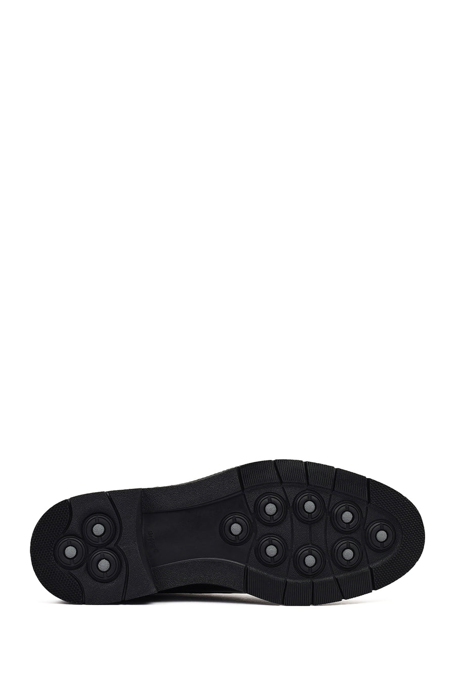 Men's Black Lace-up Leather Casual Shoes