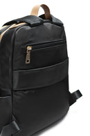 Woman Black Fabric Backpack | Derimod