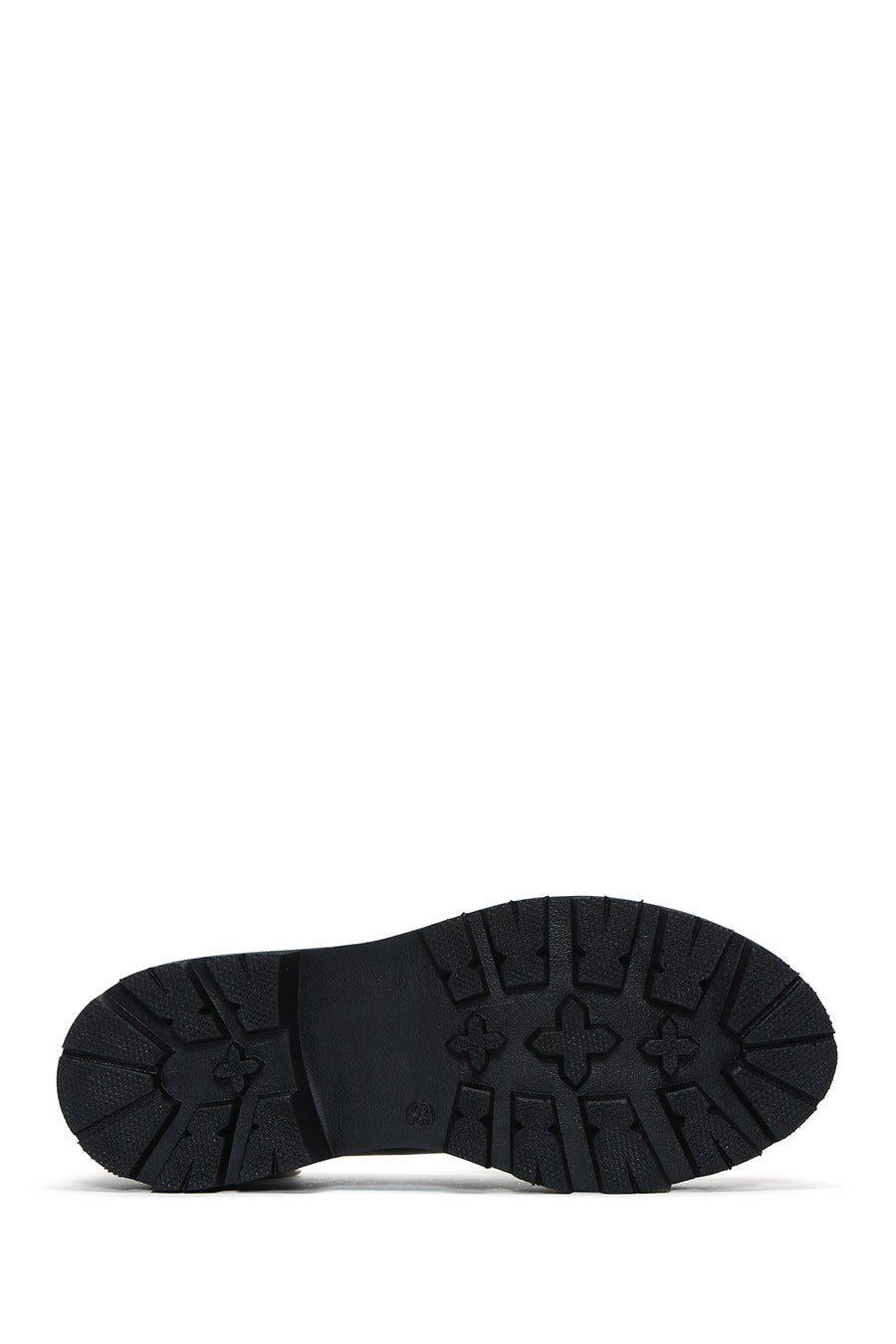 Women's Black Buckle Loafer