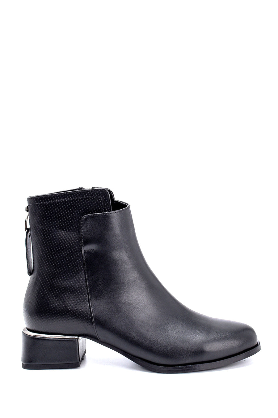 Women's Zipper Detailed Boots 20WFE194218 | Derimod
