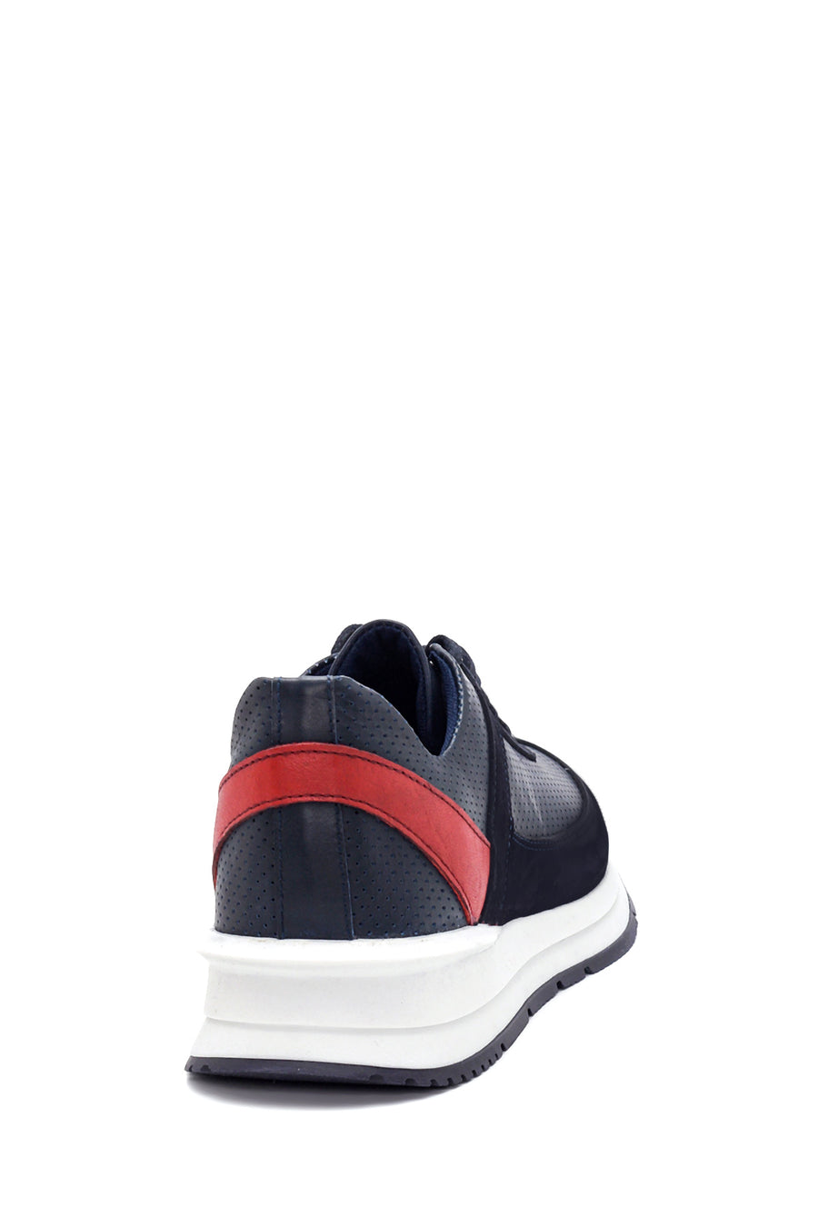Erkek Deri Süet Detaylı Sneaker