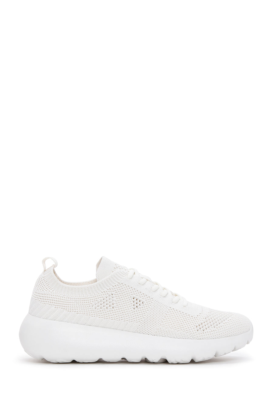 Derimod Zero Women's Grey Laced Thick Soled Sneaker 25SFD43026F | Derimod
