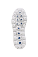Geox Women's White Leather Spherica Ec4.1 Thick Soled Sneaker | Derimod