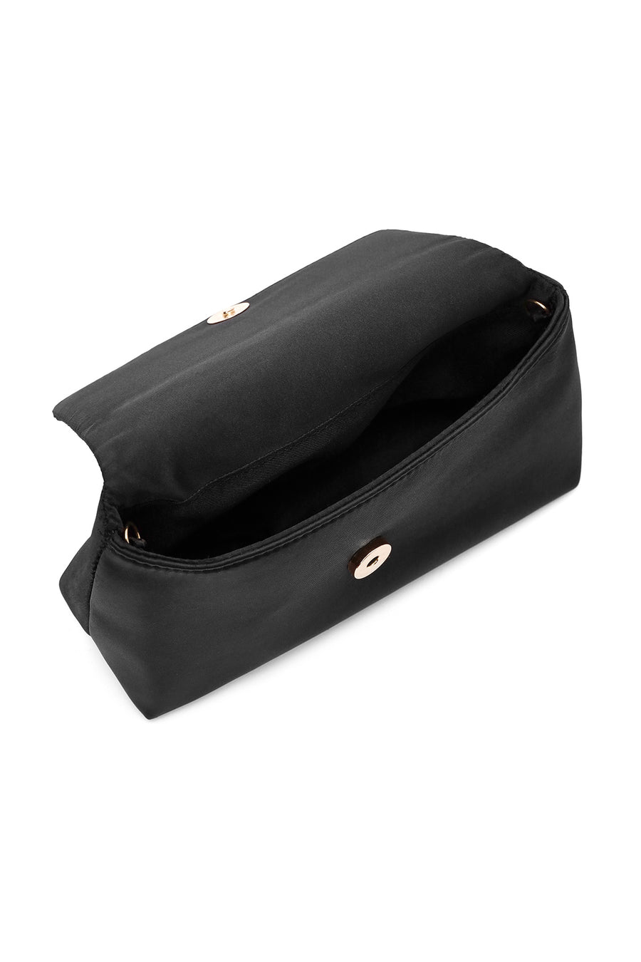 Women's Black Chain Strap Crossbody Bag