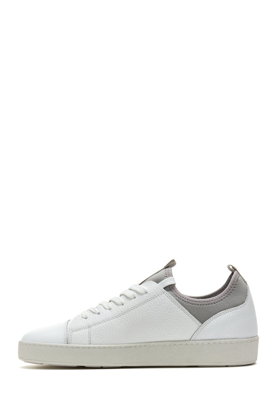 Erkek Beyaz Deri Sneaker
