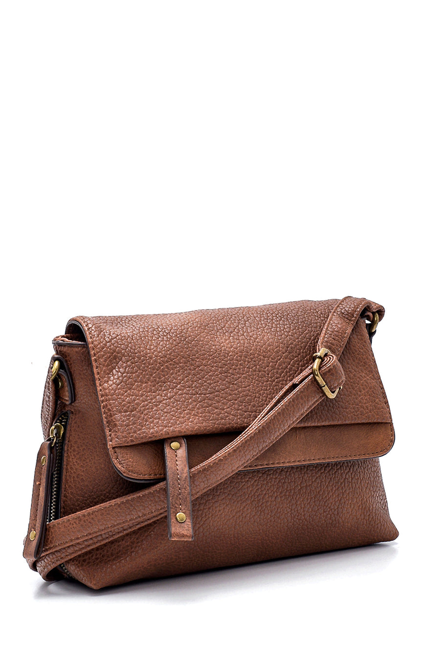 Women's Tan Crossbody Bag