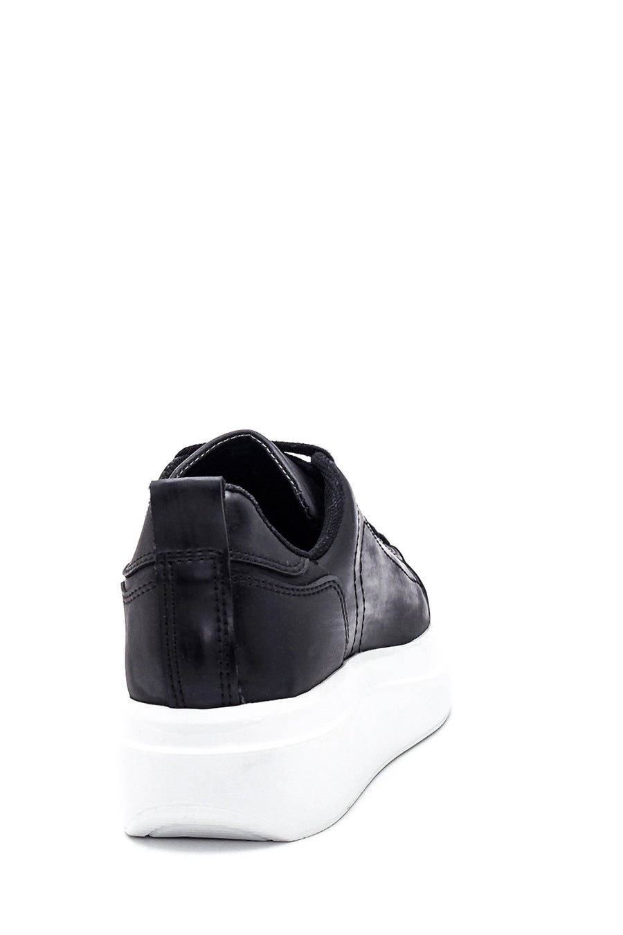 Kadın Siyah Kalın Tabanlı Sneaker