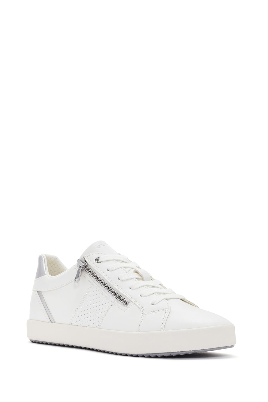 Geox Kadın Beyaz Blomiee Bağcıklı Deri Sneaker