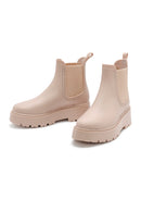 Women's Beige Thick Soled Rain Boots | Derimod