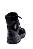Women's Suede Leather Thick Soled Boots | Derimod