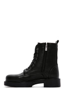 Women's Black Zippered Boots | Derimod