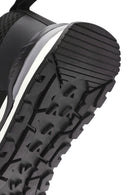 Men's Black Lace-Up Fabric Sneakers | Derimod