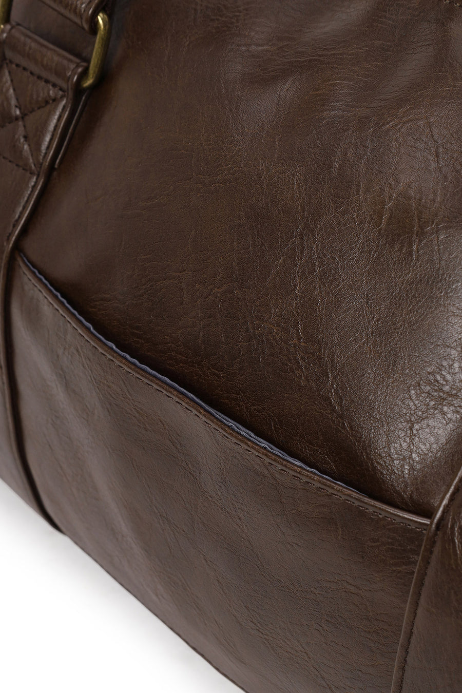 Unisex Brown Trip Bag