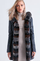 Nevada Women's Leather Jacket | Derimod