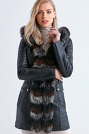 Nevada Women's Leather Jacket | Derimod