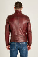Bern Men's Leather Jacket | Derimod