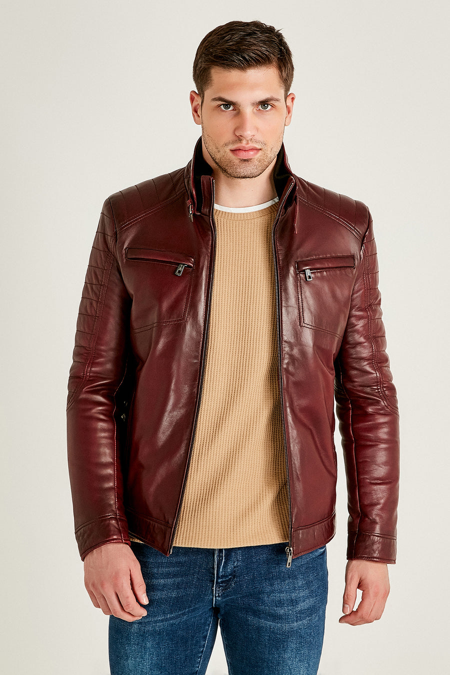 Bern Men's Leather Jacket